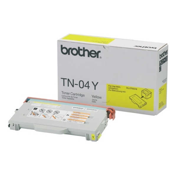 Brother TN-04Y Toner gelb, 6.600 Seiten/5%