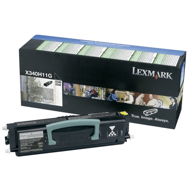 Lexmark X340H11G Toner schwarz return program, 6.000 Seiten ISO/IEC 19752