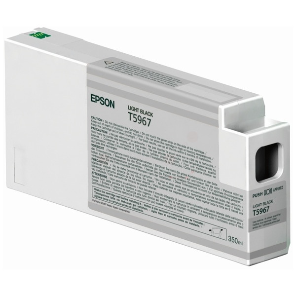 Epson C13T596700/T5967 Tintenpatrone schwarz hell 350ml