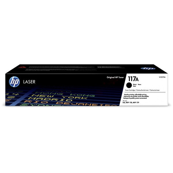 HP W2070A/117A Toner-Kit schwarz, 1.000 Seiten ISO/IEC 19798