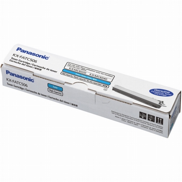 Panasonic KX-FATC506 Toner cyan, 4.000 Seiten/5%