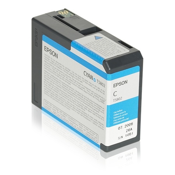 Epson C13T580200/T5802 Tintenpatrone cyan 80ml