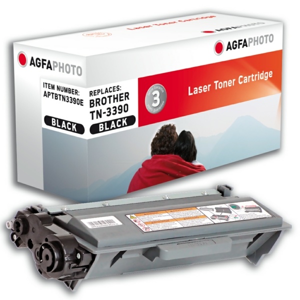 AgfaPhoto APTBTN3390E Toner-Kit, 12.000 Seiten 306 Gramm (ersetzt Brother TN3390)