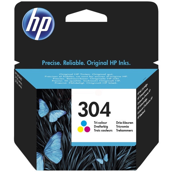 HP N9K05AE/304 Druckkopfpatrone color, 100 Seiten/5% 2ml