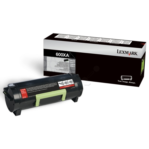 Lexmark 60F0XA0/600XA Toner-Kit schwarz extra High-Capacity, 20.000 Seiten ISO/IEC 19752