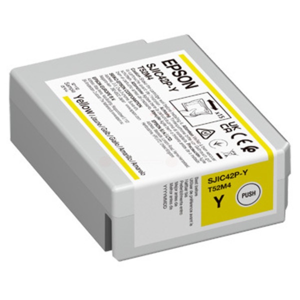 Epson C13T52M440/SJIC-42-P-Y Tintenpatrone gelb 50ml