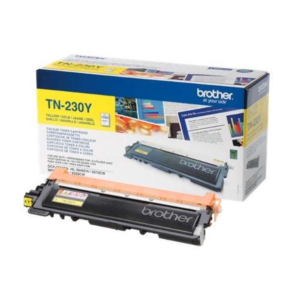 Brother TN-230Y Toner-Kit gelb, 1.400 Seiten ISO/IEC 19798