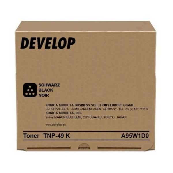 Develop A95W1D0/TNP-49K Toner schwarz, 13.000 Seiten