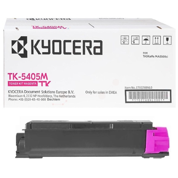 Kyocera 1T02Z6BNL0/TK-5405M Toner-Kit magenta, 10.000 Seiten ISO/IEC 19752