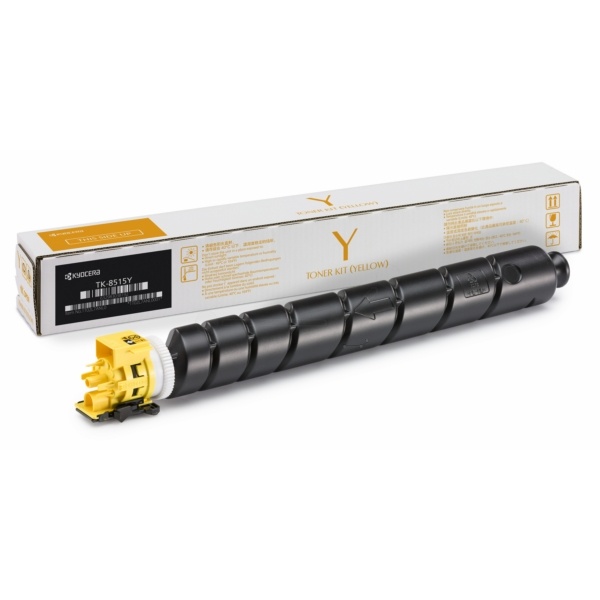 Kyocera 1T02NDANL1/TK-8515Y Toner-Kit gelb, 20.000 Seiten ISO/IEC 19798