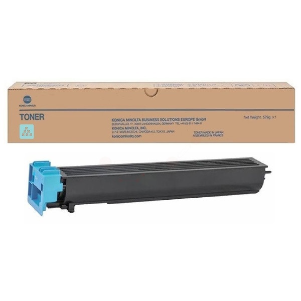 Konica Minolta A0TM450/TN-613C Toner cyan, 30.000 Seiten