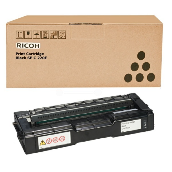 Ricoh 407543 Toner schwarz, 2.000 Seiten ISO/IEC 19798