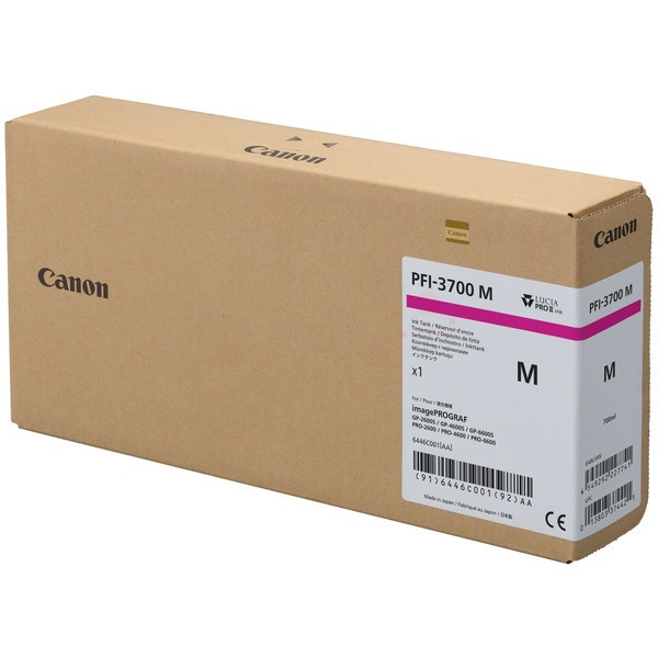 Canon 6446C001/PFI-3700M Tintenpatrone magenta 700ml