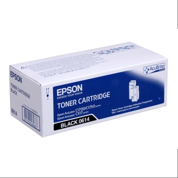 Epson C13S050614/0614 Toner schwarz, 2.000 Seiten ISO/IEC 19798