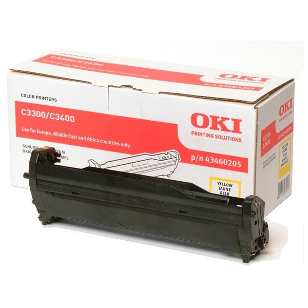 OKI 43460205/TYPE C9 Drum Kit gelb, 15.000 Seiten