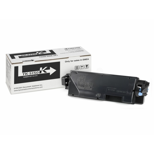 Kyocera 1T02NS0NL0/TK-5150K Toner-Kit schwarz, 12.000 Seiten ISO/IEC 19798