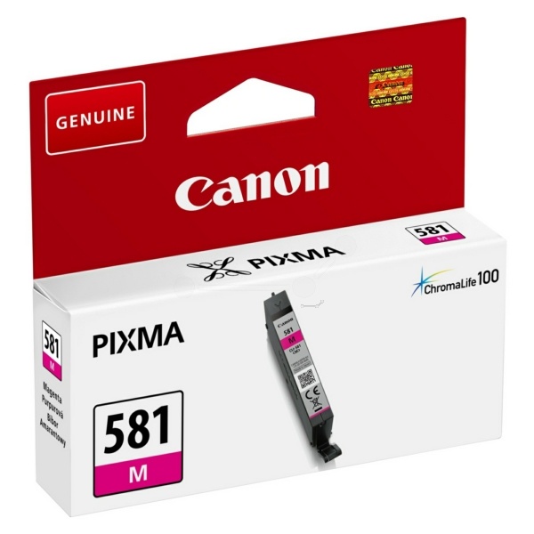 Canon 2104C001/CLI-581M Tintenpatrone magenta, 223 Seiten 5,6ml