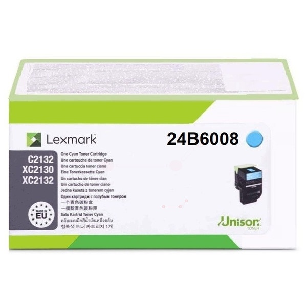 Lexmark 24B6008 Toner cyan, 3.000 Seiten