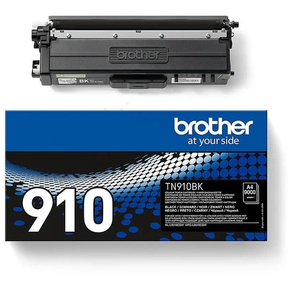 Brother TN-910BK Toner-Kit schwarz, 9.000 Seiten ISO/IEC 19752