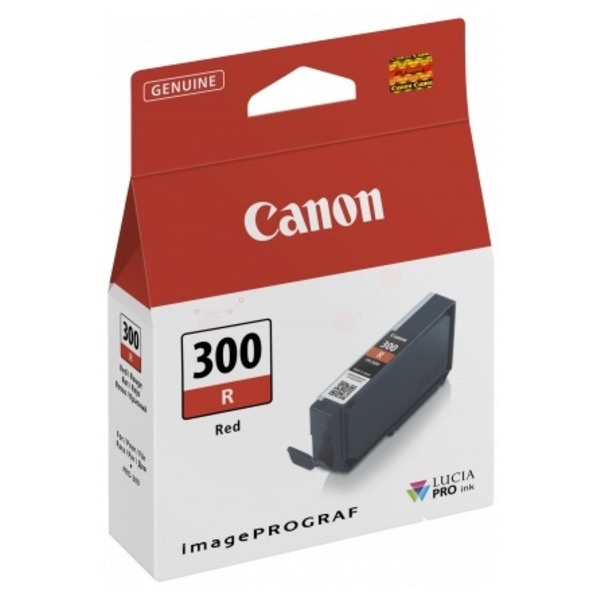 Canon 4199C001/PFI-300R Tintenpatrone rot 14,4ml