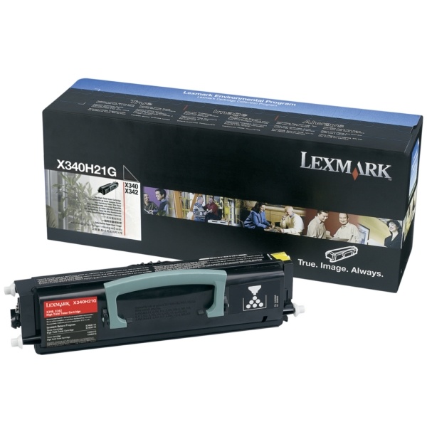 Lexmark X340H21G Toner schwarz, 6.000 Seiten/5%