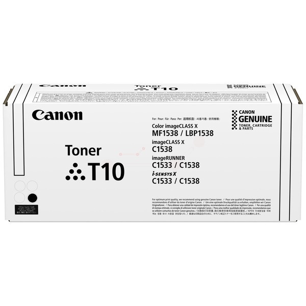 Canon 4566C001/T10 Tonerkartusche schwarz High-Capacity, 13.000 Seiten ISO/IEC 19752