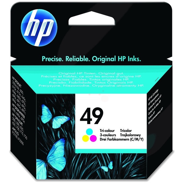 HP 51649AE/49 Druckkopfpatrone color, 350 Seiten ISO/IEC 24711 23ml