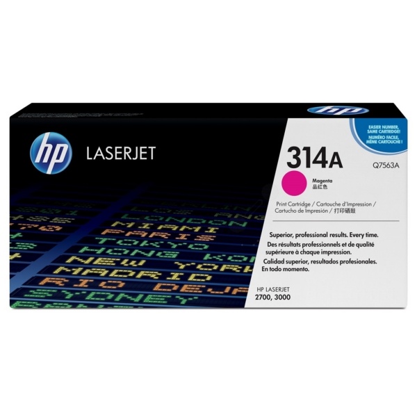 HP Q7563A/314A Tonerkartusche magenta, 3.500 Seiten/5%