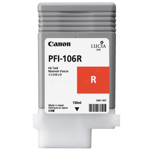 Canon 6627B001/PFI-106R Tintenpatrone rot 130ml