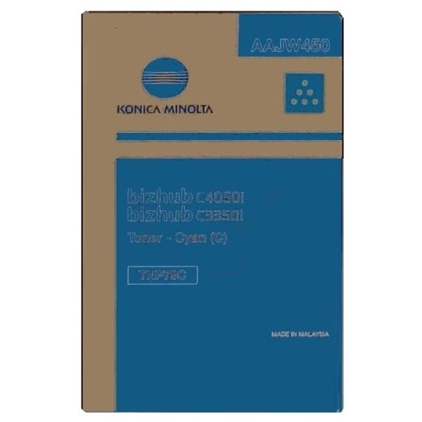 Konica Minolta AAJW450/TNP-79C Toner cyan, 9.000 Seiten