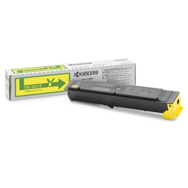 Kyocera 1T02R6ANL0/TK-5215Y Toner-Kit gelb, 15.000 Seiten ISO/IEC 19798