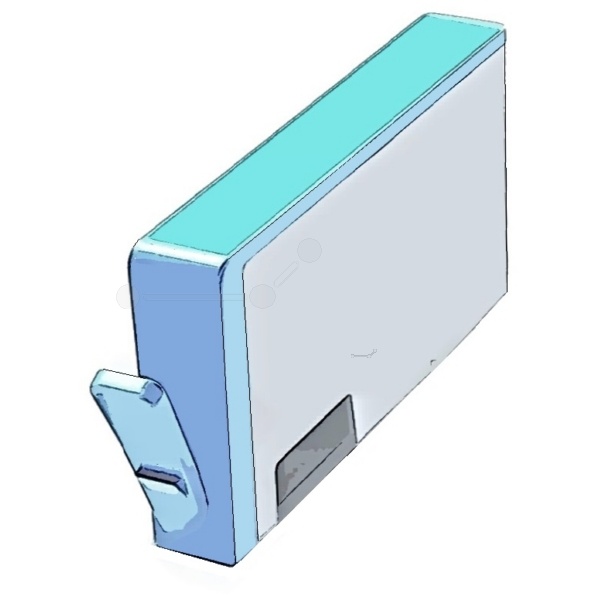 Kompatibel PRIHPCB318EE Tintenpatrone cyan, 385 Seiten 6,2ml (ersetzt HP 364)