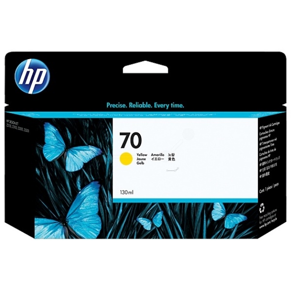 HP C9454A/70 Tintenpatrone gelb 130ml