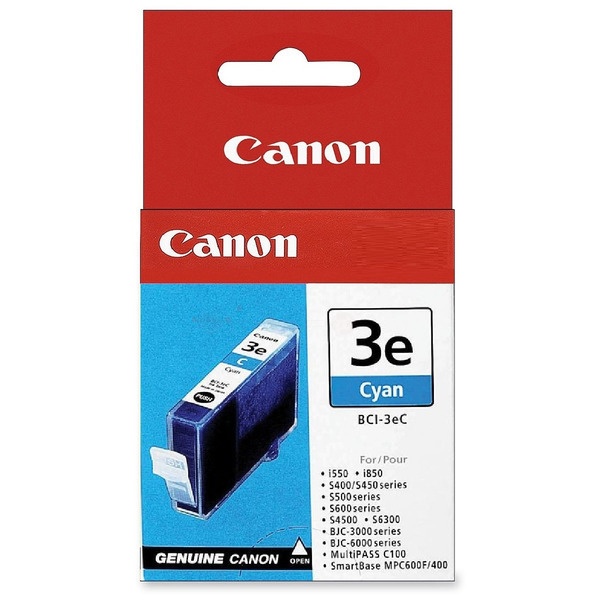 Canon 4480A002/BCI-3EC Tintenpatrone cyan, 390 Seiten ISO/IEC 24711 14ml