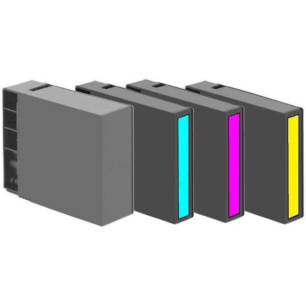 Kompatibel PRSCPGI2500XL Tintenpatrone MultiPack Bk,C,M,Y VE=4 (ersetzt Canon PGI-2500XLBKCMY)