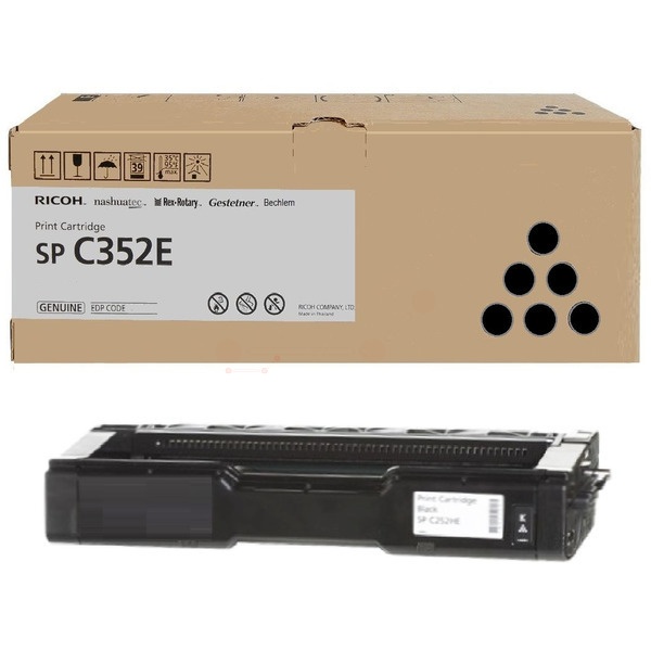 Ricoh 407383/TYPE SP352E Toner-Kit schwarz, 7.000 Seiten