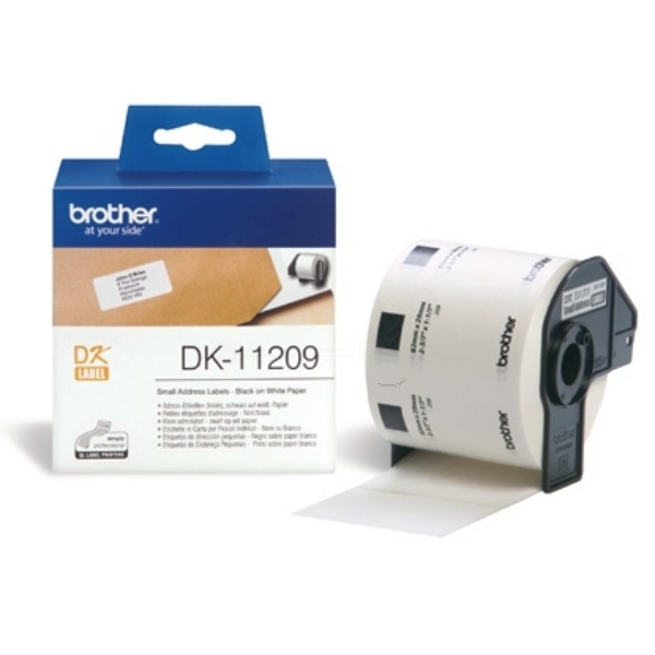 Brother DK-11209 DirectLabel Etiketten 29mm x 62mm 800