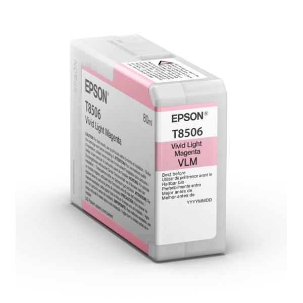 Epson C13T850600/T8506 Tintenpatrone magenta hell 80ml