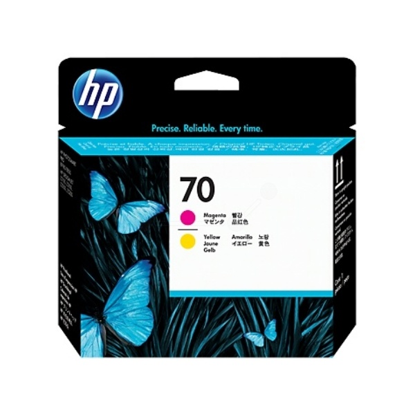 HP C9406A/70 Druckkopf magenta + gelb 130ml