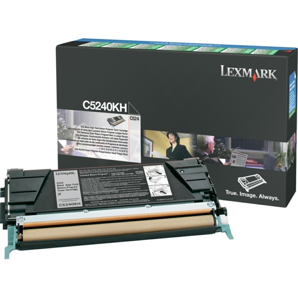 Lexmark C5240KH Toner-Kit schwarz return program, 8.000 Seiten/5%