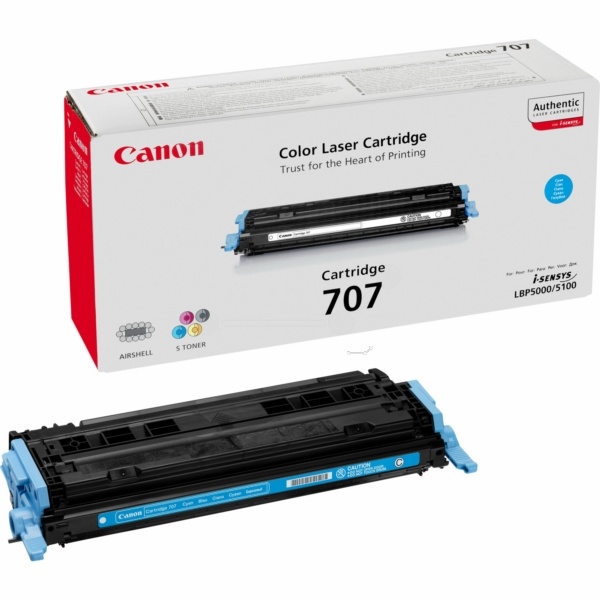 Canon 9423A004/707C Tonerkartusche cyan, 2.000 Seiten/5%