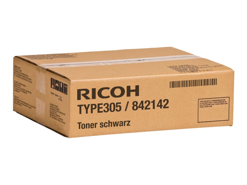 Ricoh 842142/TYPE 305 Tonerkartusche, 9.000 Seiten