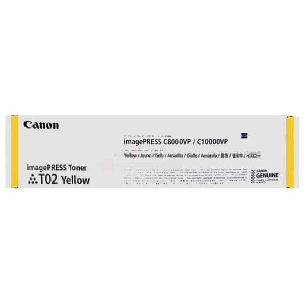 Canon 8532B001/T02 Toner gelb, 43.000 Seiten/5%