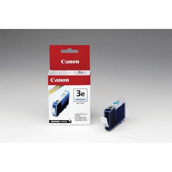 Canon 4483A002/BCI-3EPC Tintenpatrone cyan hell, 280 Seiten 13ml