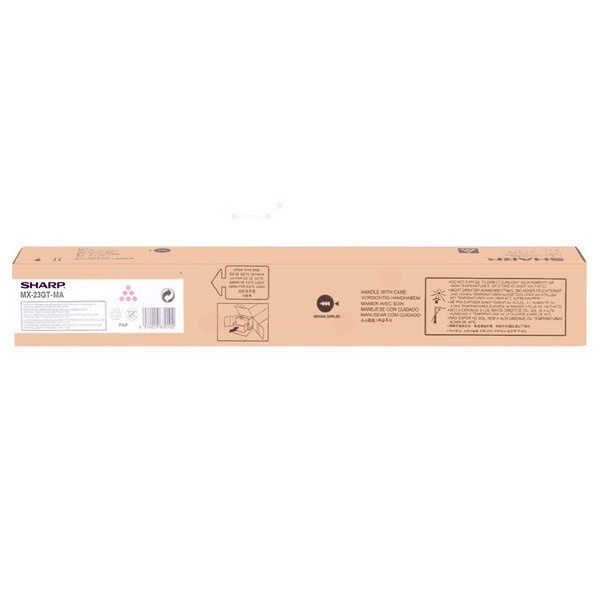 Sharp MX-23GTMA Toner magenta, 10.000 Seiten ISO/IEC 19752