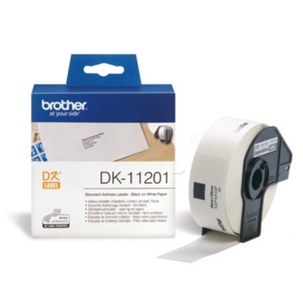 Brother DK-11201 DirectLabel Etiketten 29mm x 90mm 400