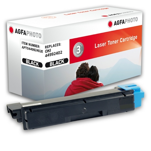 AgfaPhoto APTO44992402E Toner-Kit, 2.500 Seiten 70 Gramm (ersetzt OKI 44992402)