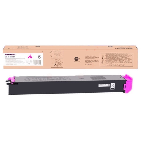 Sharp MX-36GTMA Toner magenta, 15.000 Seiten ISO/IEC 19752