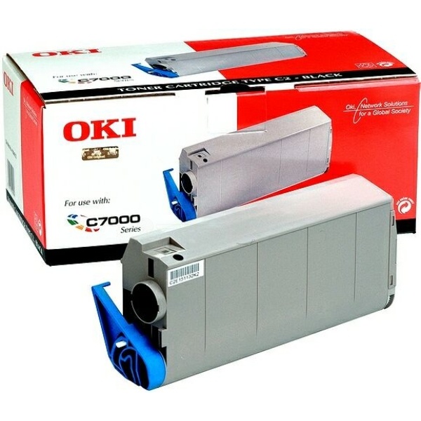 OKI 41963008 Toner schwarz, 10.000 Seiten/5%