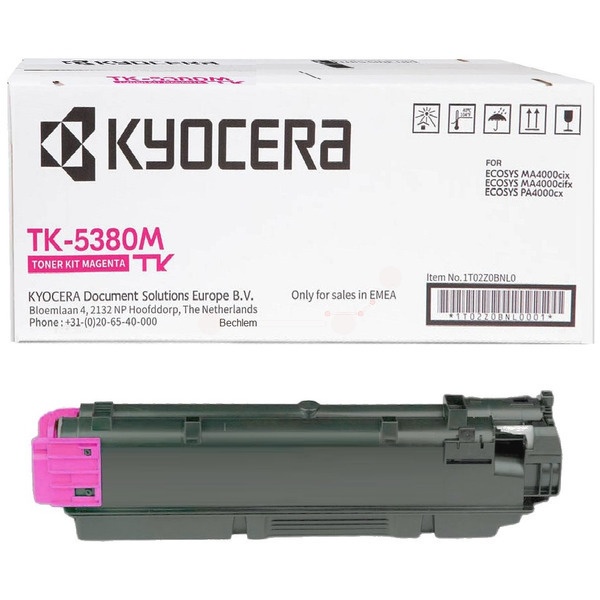 Kyocera 1T02Z0BNL0/TK-5380M Toner-Kit magenta, 10.000 Seiten ISO/IEC 19752